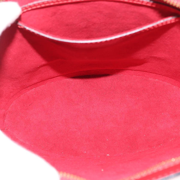 LOUIS VUITTON Epi Saint Jacques Poignees Long Hand Bag Red M52337 Auth LNZ996