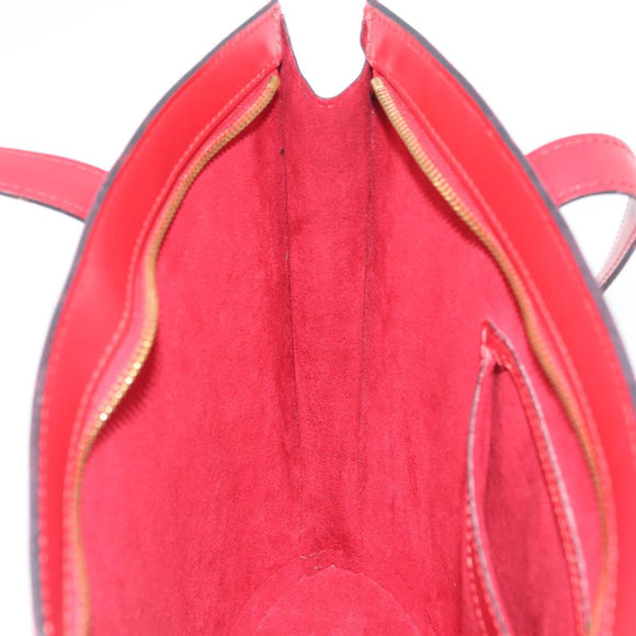 LOUIS VUITTON Epi Saint Jacques Poignees Long Hand Bag Red M52337 Auth LNZ996
