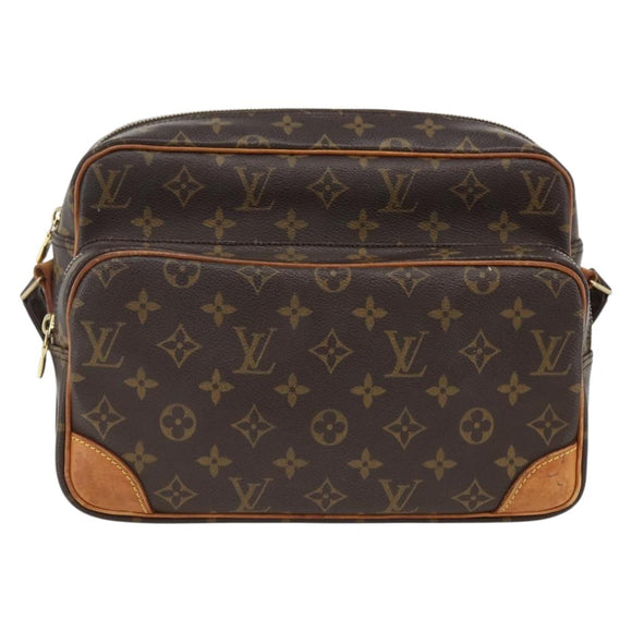 LOUIS VUITTON Monogram Nile Shoulder Bag M45244 LV Auth LNZ997A