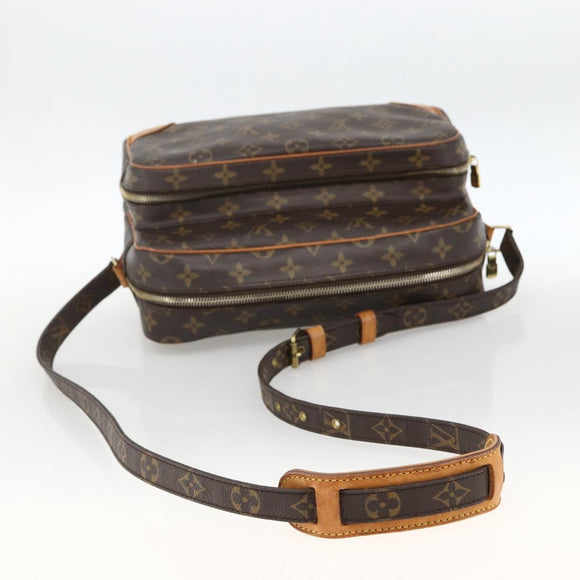 LOUIS VUITTON Monogram Nile Shoulder Bag M45244 LV Auth LNZ997A