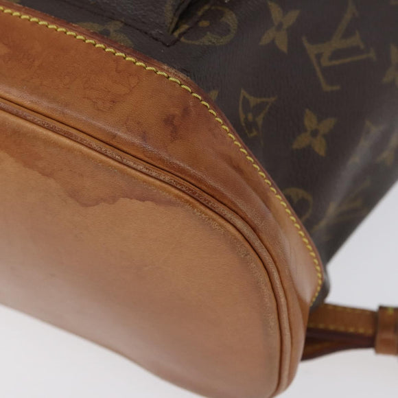 LOUIS VUITTON Monogram Montsouris MM Backpack M51136 LV Auth LNZ999A