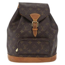 LOUIS VUITTON Monogram Montsouris MM Backpack M51136 LV Auth LNZ999A-13
