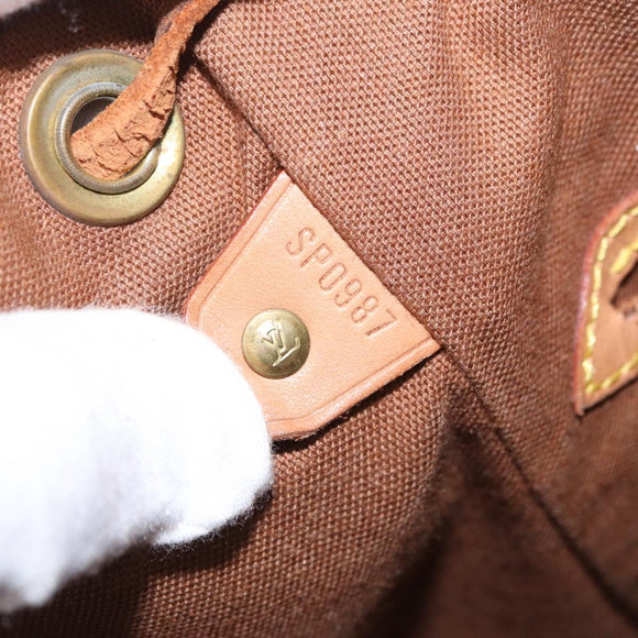 LOUIS VUITTON Monogram Montsouris MM Backpack M51136 LV Auth LNZ999A