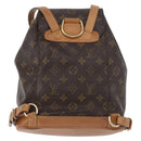 LOUIS VUITTON Monogram Montsouris MM Backpack M51136 LV Auth LNZ999A-2