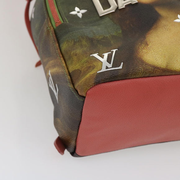 LOUIS VUITTON Masters Collection DaVinci PalmSprings Backpack M43375 Auth 67487SM