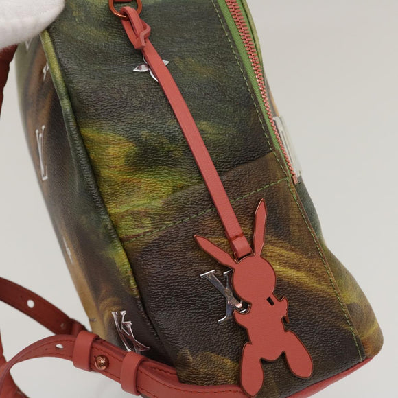LOUIS VUITTON Masters Collection DaVinci PalmSprings Backpack M43375 Auth 67487SM