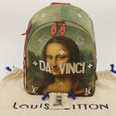 LOUIS VUITTON Masters Collection DaVinci PalmSprings Backpack M43375 Auth 67487SM-12