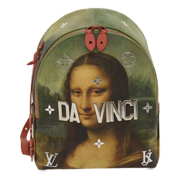 LOUIS VUITTON Masters Collection DaVinci PalmSprings Backpack M43375 Auth 67487SM