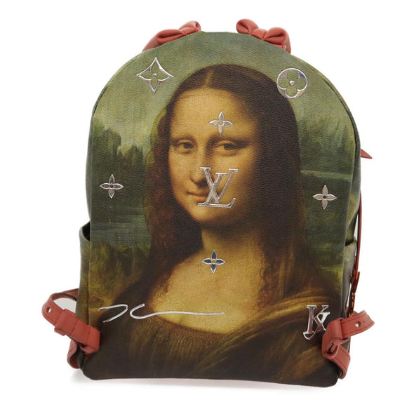 LOUIS VUITTON Masters Collection DaVinci PalmSprings Backpack M43375 Auth 67487SM