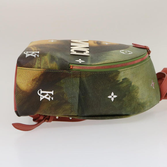 LOUIS VUITTON Masters Collection DaVinci PalmSprings Backpack M43375 Auth 67487SM