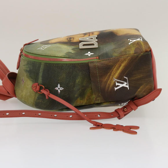 LOUIS VUITTON Masters Collection DaVinci PalmSprings Backpack M43375 Auth 67487SM