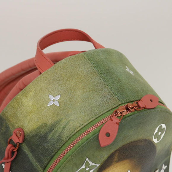 LOUIS VUITTON Masters Collection DaVinci PalmSprings Backpack M43375 Auth 67487SM