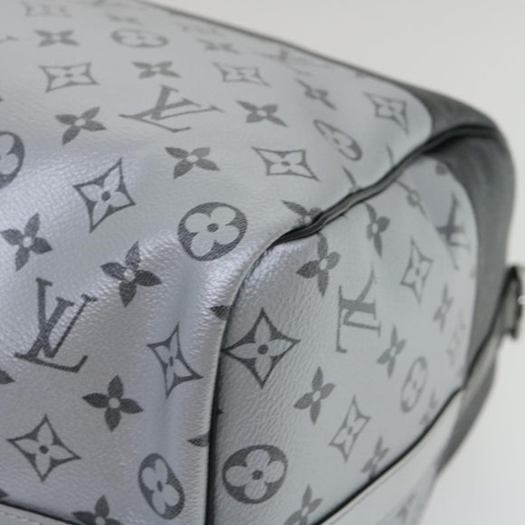 LOUIS VUITTON Eclipse Split Keepall Bandouliere 50 Boston Bag M43817 Auth 67489S