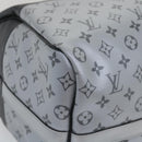 LOUIS VUITTON Eclipse Split Keepall Bandouliere 50 Boston Bag M43817 Auth 67489S-15