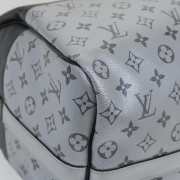 LOUIS VUITTON Eclipse Split Keepall Bandouliere 50 Boston Bag M43817 Auth 67489S