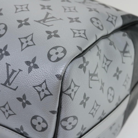 LOUIS VUITTON Eclipse Split Keepall Bandouliere 50 Boston Bag M43817 Auth 67489S