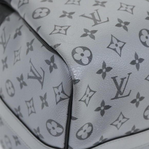 LOUIS VUITTON Eclipse Split Keepall Bandouliere 50 Boston Bag M43817 Auth 67489S