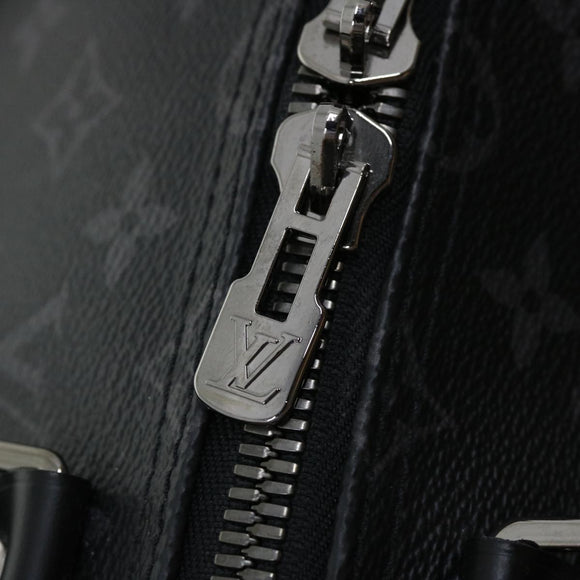 LOUIS VUITTON Eclipse Split Keepall Bandouliere 50 Boston Bag M43817 Auth 67489S