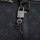 LOUIS VUITTON Eclipse Split Keepall Bandouliere 50 Boston Bag M43817 Auth 67489S-21