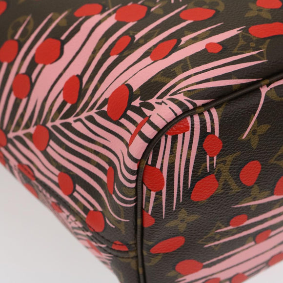LOUIS VUITTON Monogram Jungle Dot Neverfull MM Tote Bag M41979 LV Auth 67490SV
