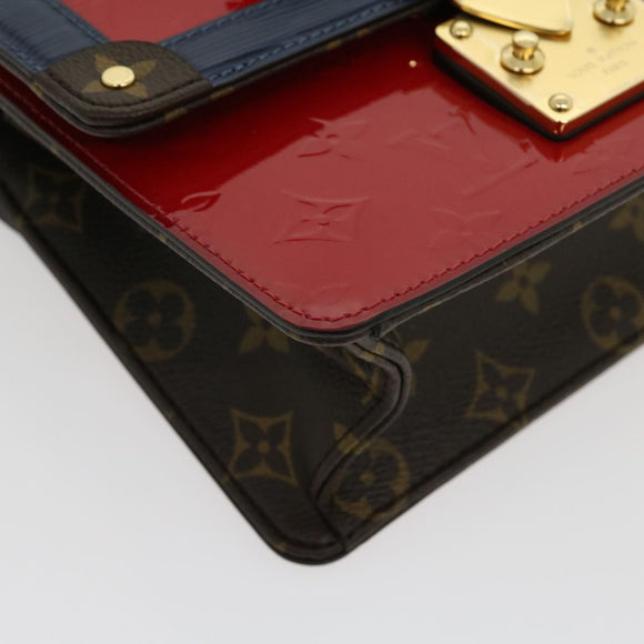 LOUIS VUITTON Vernis Wynwood Shoulder Bag Red scarlet M90517 LV Auth lt554A