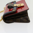 LOUIS VUITTON Vernis Wynwood Shoulder Bag Red scarlet M90517 LV Auth lt554A-3