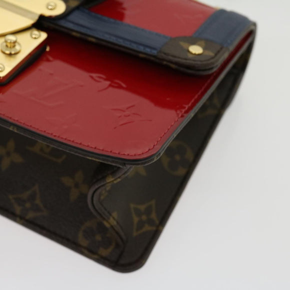 LOUIS VUITTON Vernis Wynwood Shoulder Bag Red scarlet M90517 LV Auth lt554A