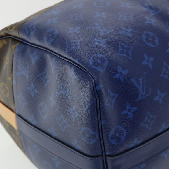 LOUIS VUITTON Monogram split Keepall Bandouliere 50 Boston Bag  M43861 67497S