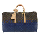 LOUIS VUITTON Monogram split Keepall Bandouliere 50 Boston Bag  M43861 67497S-13