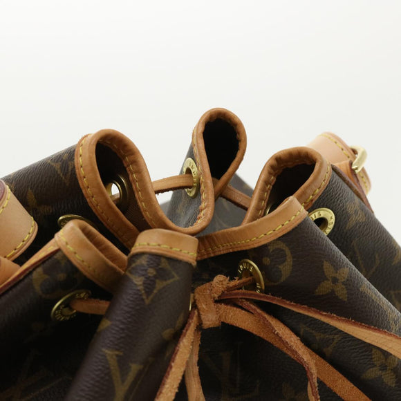 LOUIS VUITTON Monogram Petit Noe Shoulder Bag M40818 LV Auth lt676A