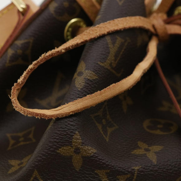 LOUIS VUITTON Monogram Petit Noe Shoulder Bag M40818 LV Auth lt676A