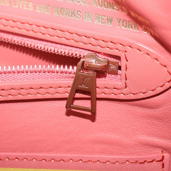 LOUIS VUITTON Masters Collection Neverfull MM Tote BOUCHER Pink M43357 LV 67499SAM