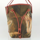 LOUIS VUITTON Masters Collection Neverfull MM Tote BOUCHER Pink M43357 LV 67499SAM-3