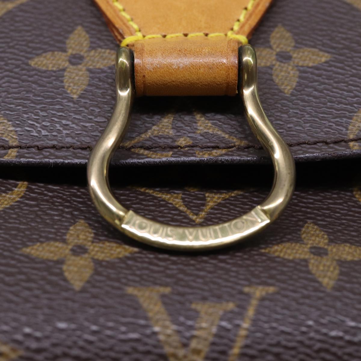 LOUIS VUITTON Monogram Saint Cloud GM Shoulder Bag M51242 LV Auth mr033