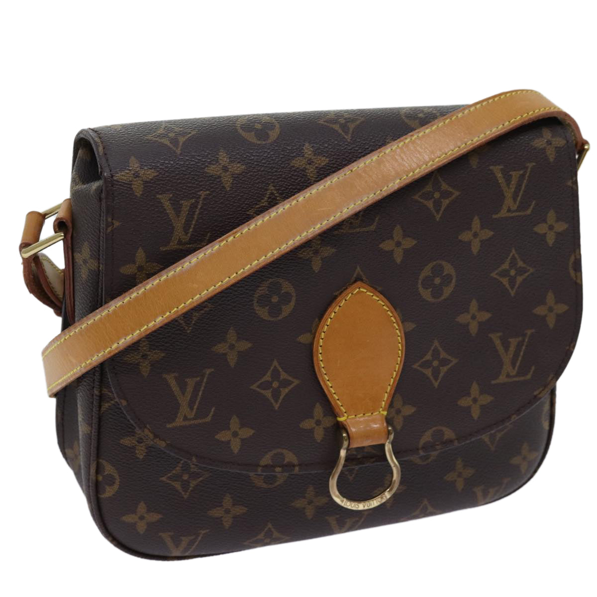 LOUIS VUITTON Monogram Saint Cloud GM Shoulder Bag M51242 LV Auth mr033