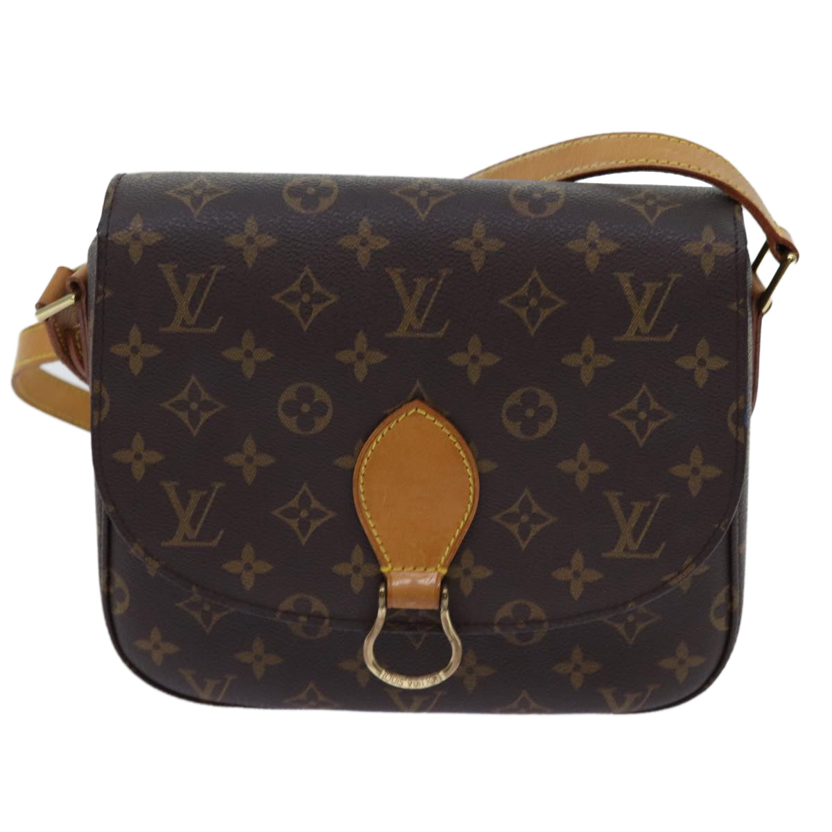 LOUIS VUITTON Monogram Saint Cloud GM Shoulder Bag M51242 LV Auth mr033