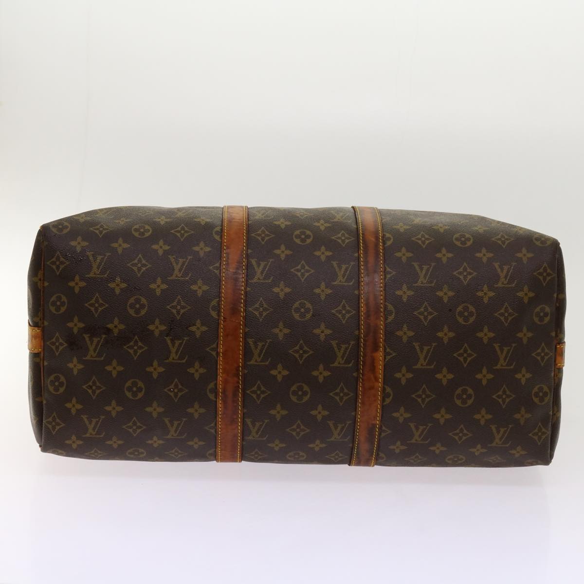 LOUIS VUITTON Monogram Keepall Bandouliere 50 Boston Bag M41416 LV Auth mr041