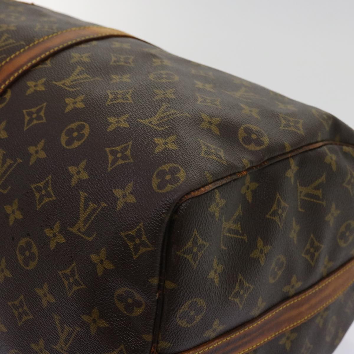 LOUIS VUITTON Monogram Keepall Bandouliere 50 Boston Bag M41416 LV Auth mr041