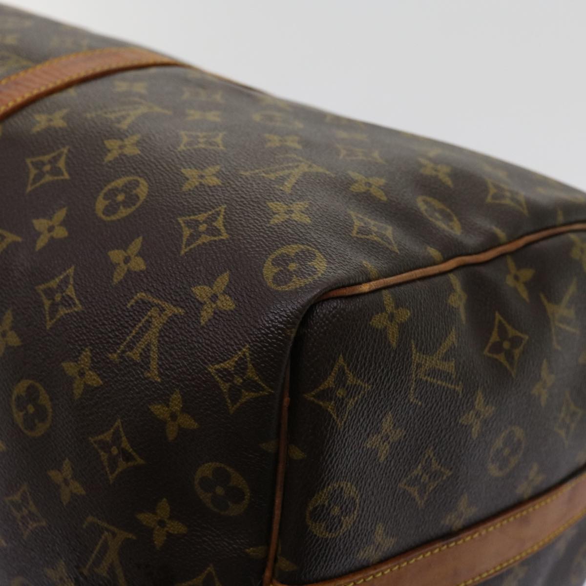 LOUIS VUITTON Monogram Keepall Bandouliere 50 Boston Bag M41416 LV Auth mr041