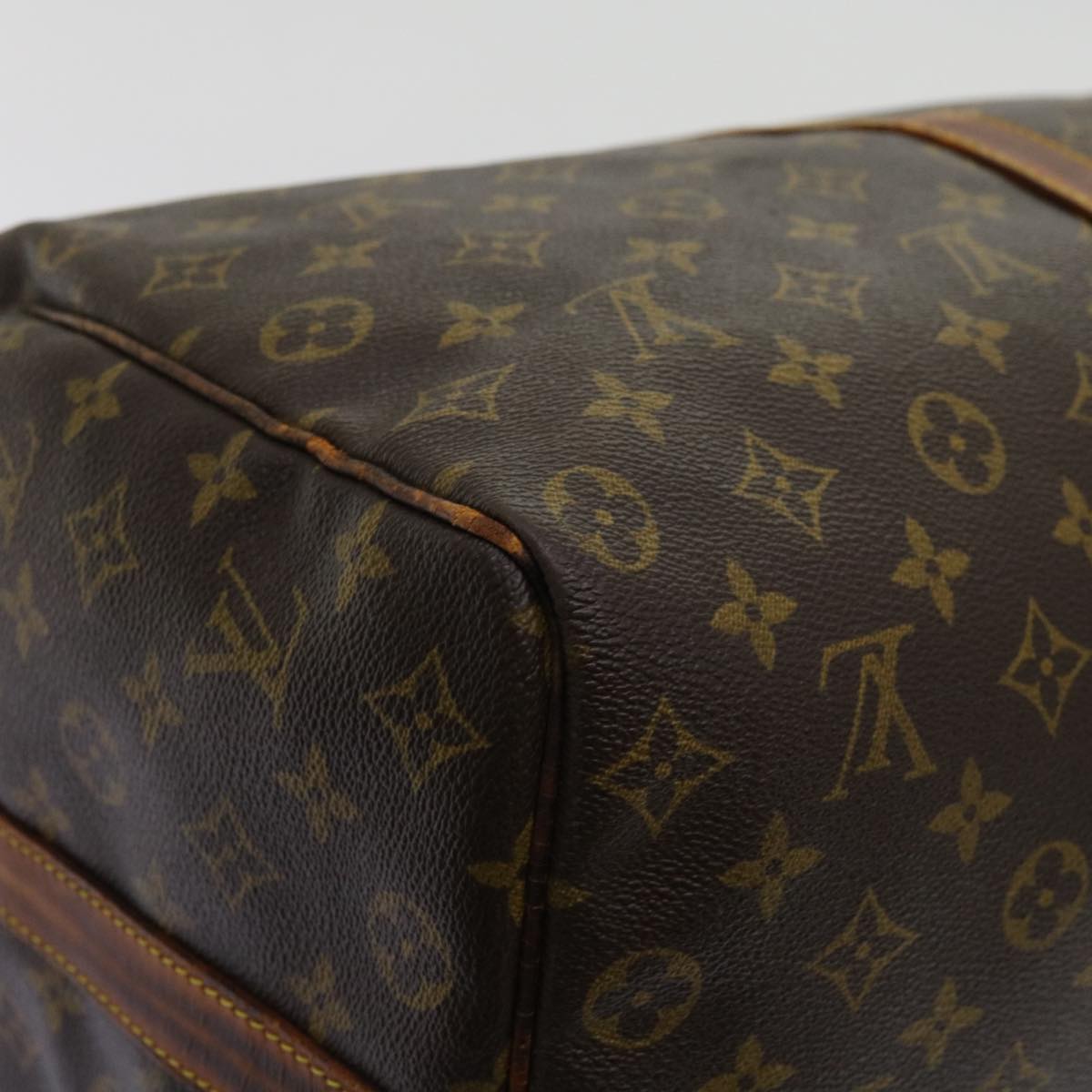 LOUIS VUITTON Monogram Keepall Bandouliere 50 Boston Bag M41416 LV Auth mr041