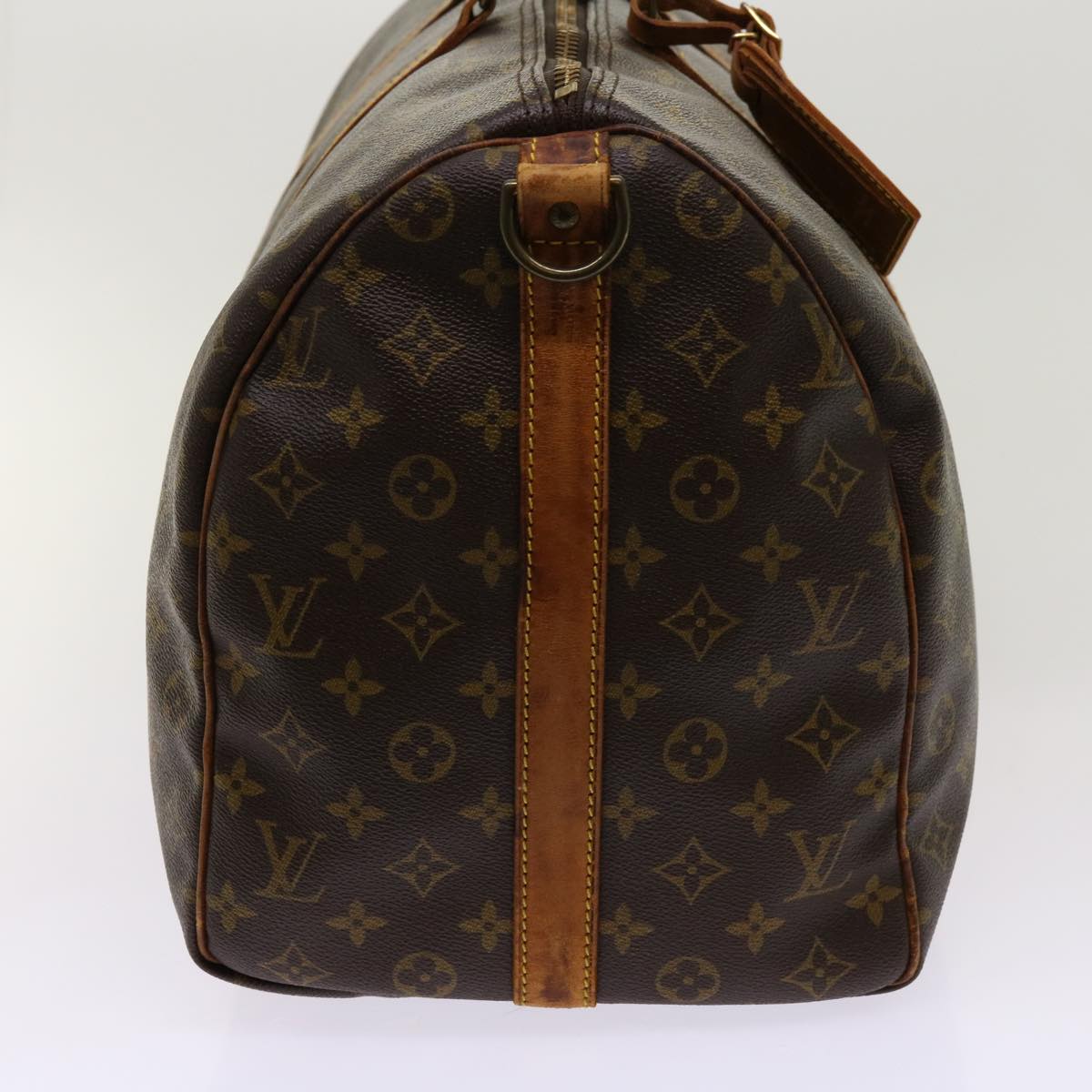 LOUIS VUITTON Monogram Keepall Bandouliere 50 Boston Bag M41416 LV Auth mr041