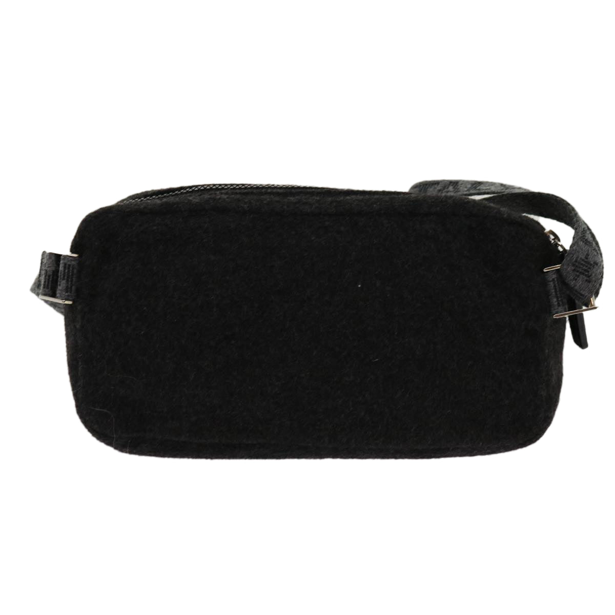 FENDI Body Bag Wool Gray Auth mr060 - 0
