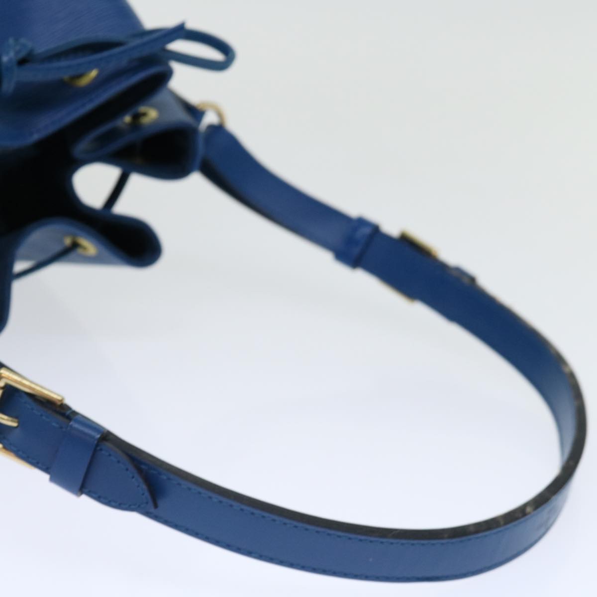 LOUIS VUITTON Epi Noe Shoulder Bag Blue M44005 LV Auth mr078