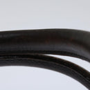 BURBERRY Nova Check Hand Bag Nylon Beige Auth mr097-8