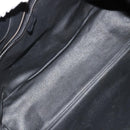 CELINE Macadam Canvas Shoulder Bag PVC Leather Black Gold Auth mr1013-18