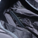 BALENCIAGA Boston Bag Canvas Black Silver Auth mr1018V-24