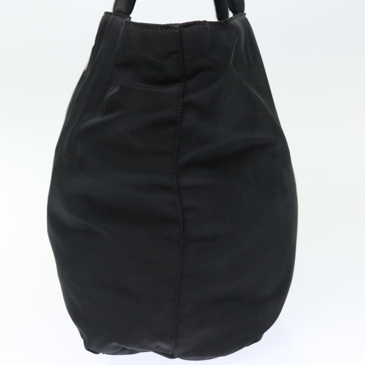 PRADA Tote Bag Nylon Black Auth mr103