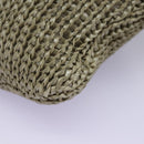 BOTTEGA VENETA Shoulder Bag Leather Beige Auth mr1037-16