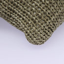 BOTTEGA VENETA Shoulder Bag Leather Beige Auth mr1037-17