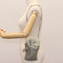 BOTTEGA VENETA Shoulder Bag Leather Beige Auth mr1037-24